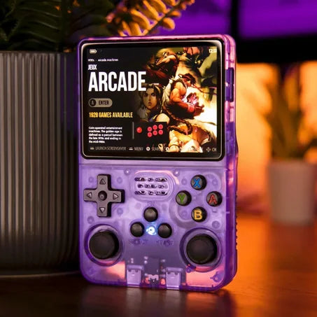 🎮 جهاز الألعاب المحمول R36S – 15,000 لعبة في جيبك
